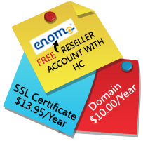 enom Free Reseller Account with HC enom Free Reseller Account with HC